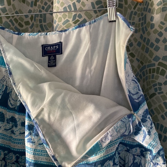 Chaps Cotton Skirt 14 - Picture 2 of 6